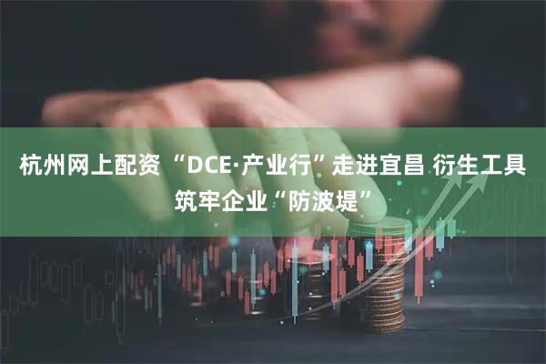 杭州网上配资 “DCE·产业行”走进宜昌 衍生工具筑牢企业“防波堤”